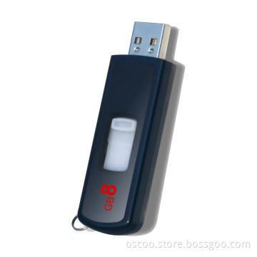 Push and pull USB Flash Drive